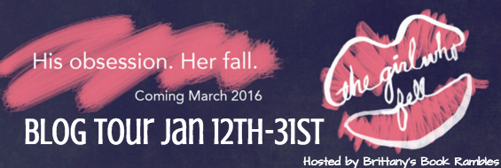 blog tour banner - the girl who fell