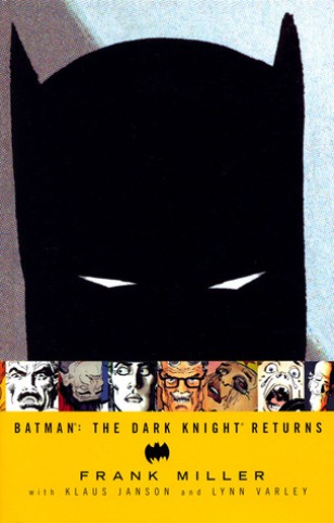 Cover to Batman The Dark Knight Returns Hardcover by Frank Miller|The best comic of all time?|Batman|sa